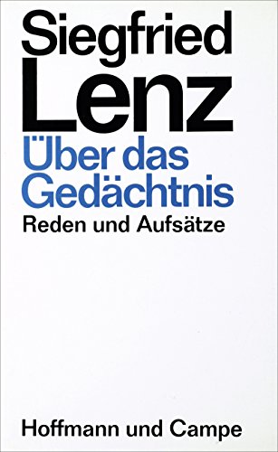 UÌˆber das GedaÌˆchtnis: Reden und AufsaÌˆtze (German Edition) (9783455042511) by Lenz, Siegfried