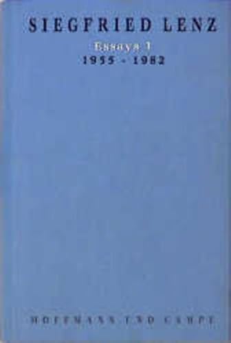 Essays I. 1955 - 1982.