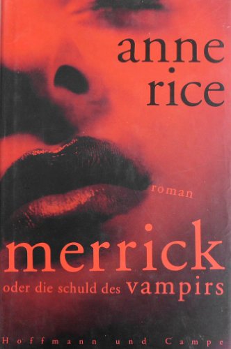 Imagen de archivo de Merrick oder die Schuld des Vampirs a la venta por medimops