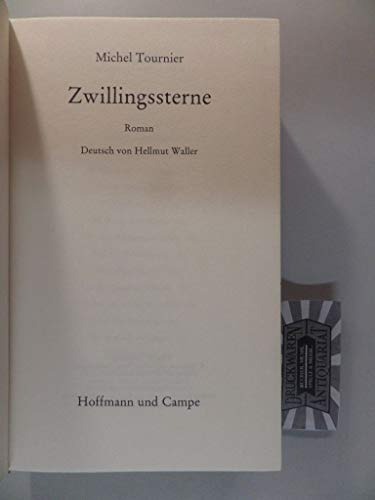 Beispielbild fr Zwillingssterne zum Verkauf von Eulennest Verlag e.K.