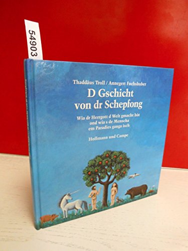 Stock image for D Gschicht von dr Schepfong for sale by Ammareal
