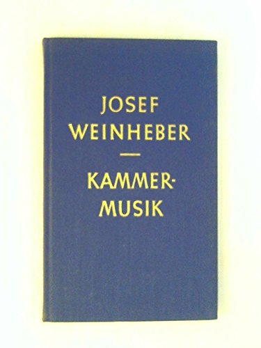 9783455081237: Kammermusik