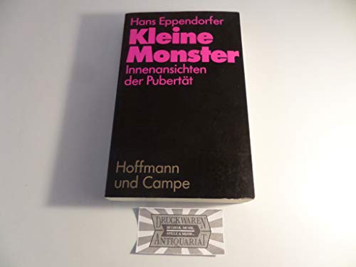 Stock image for Kleine Monster. Innenansichten der Pubertt. for sale by Steamhead Records & Books