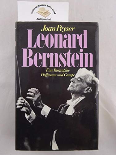 Beispielbild fr Leonard Bernstein. Eine Biographie zum Verkauf von medimops