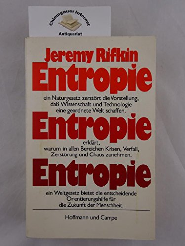 Entropie. Ein neues Weltbild - Rifkin, Jeremy, Howard, Ted