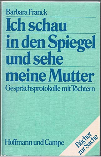 Ich schau in den Spiegel und sehe meine Mutter