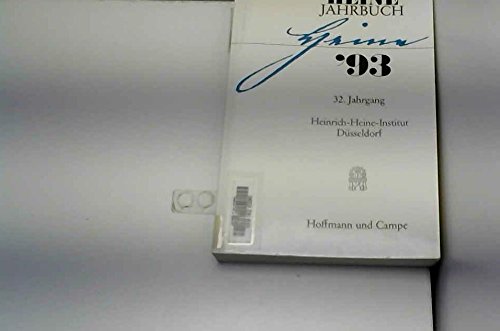 9783455090321: Heine - Jahrbuch.: 1993