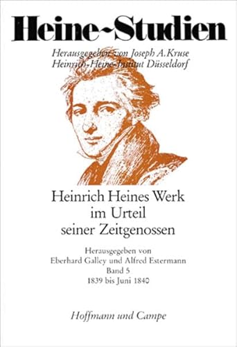 Imagen de archivo de Heinrich Heines Werk im Urteil seiner Zeitgenossen a la venta por Wonder Book