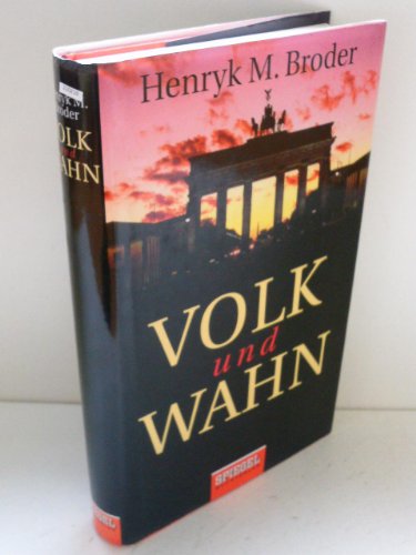 Stock image for Volk und Wahn for sale by Antiquariat Walter Nowak