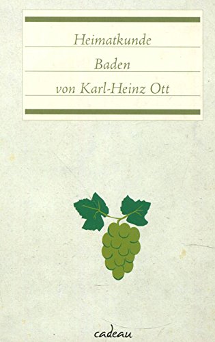 Heimatkunde Baden. (Signierte Ausgabe)