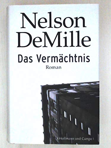 Das Vermächtnis: Roman.