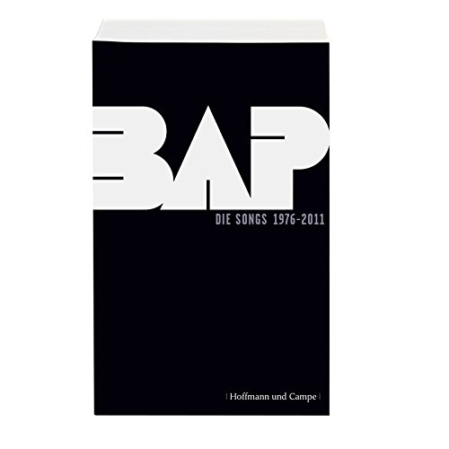 BAP - Die Songs (9783455404197) by Wolfgang Niedecken