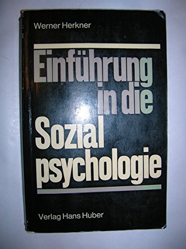 Einfuhrung in die Sozialpsychologie