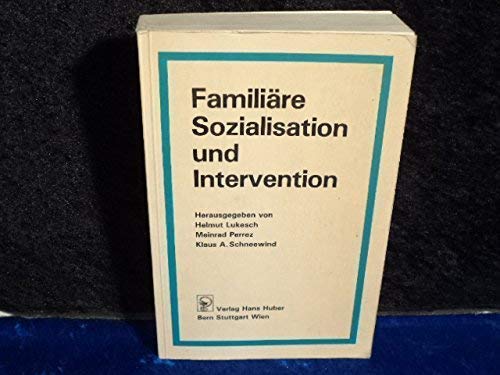 9783456808574: Familire Sozialisation und Intervention