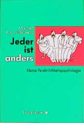 9783456816753: Jeder ist anders: Kleine Persönlichkeitspsychologie (German Edition)