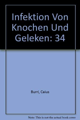 9783456818931: Infektion Von Knochen Und Geleken: 34