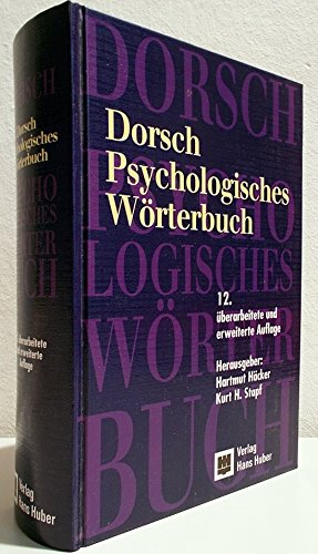 Stock image for Psychologisches Wrterbuch for sale by medimops