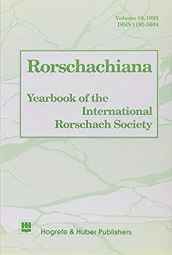 9783456825014: Rorschachiana: v. 19: Yearbook of the International Rorschach Society