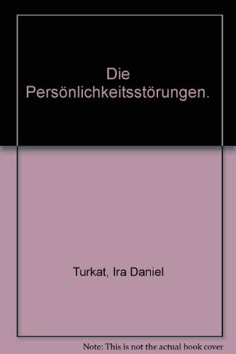 9783456826097: Die Persnlichkeitsstrungen.