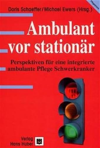 Beispielbild fr Ambulant vor stationr zum Verkauf von medimops