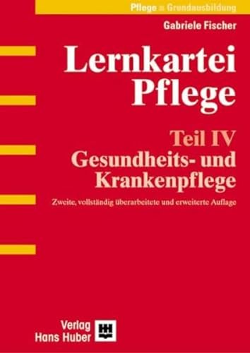 Stock image for Lernkartei Pflege 4. Gesundheits- und Krankenpflege: Pflege - Grundausbildung for sale by medimops