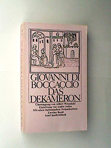 9783458017080: Giovanni di Boccaccio : Das Dekameron 2. Band