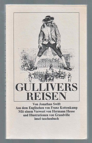 Stock image for Gullivers Reisen. Mit Illustrationen von Grandville und einem Vorwort von Hermann Hesse for sale by Versandantiquariat Schfer