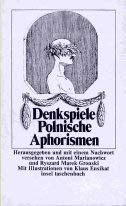 Imagen de archivo de Denkspiele - Polnische Aphorismen des zwanzigsten Jahrhunderts a la venta por Zubal-Books, Since 1961