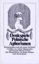 Stock image for Denkspiele - Polnische Aphorismen des zwanzigsten Jahrhunderts for sale by Zubal-Books, Since 1961