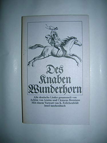 Stock image for Des Knaben Wunderhorn for sale by Versandantiquariat Felix Mcke