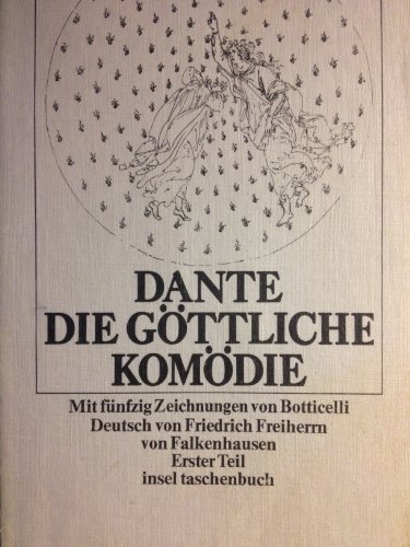 Die Göttliche Komödie. Deutsch von Friedrich Freiherr von Falkenhausen. NUR DER ZWITE TEIL. it 94 1. Auflage - Dante