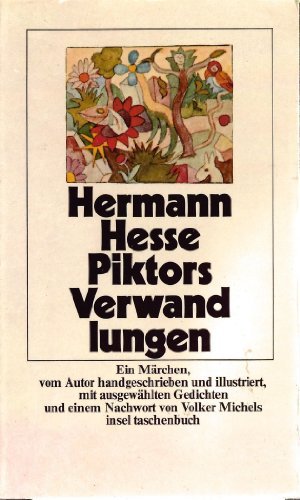Hermann Hesse Piktors Verwandlungen (9783458018223) by Herman Hesse