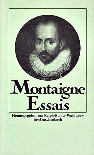 Imagen de archivo de Montaigne Essais [Taschenbuch]. a la venta por medimops