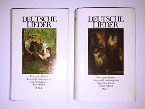 Stock image for Deutsche Lieder: Texte und Melodien in Two Volumes for sale by Better World Books
