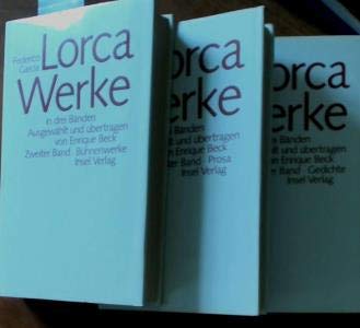 Werke - ausgewählt und übertragen von Enrique Beck (3 Bände)