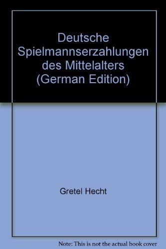 Stock image for Deutsche Spielmannserzhlungen des Mittelalters. Mit 30 Zeichnungen nach zeitgenssischen Handschriften. for sale by Antiquariat Hild