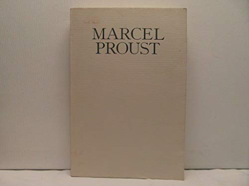 Marcel Proust. Werk und Wirkung ; [Ausstellung der Sammlung Reiner Speck, veranstaltet von der Ma...