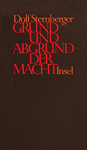 Imagen de archivo de Grund und Abgrund der Macht. ber Legitimitt von Regierungen, a la venta por modernes antiquariat f. wiss. literatur