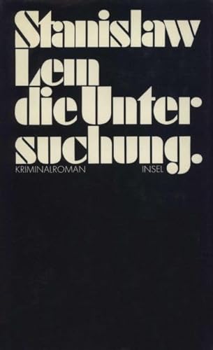 9783458159667: Die Untersuchung