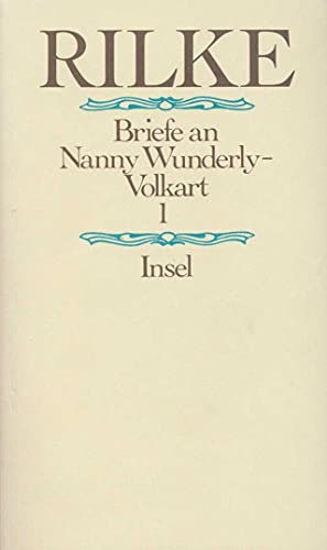 9783458159827: Briefe an Nanny Wunderly-Volkart: 1919–1926