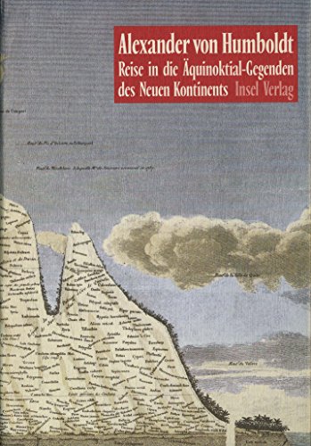 Beispielbild fr Reise in die quinoktial-Gegenden des Neuen Kontinents, 2 Bde. zum Verkauf von Antiquariat  Udo Schwrer