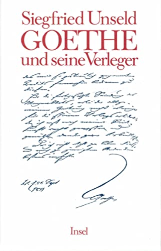 Imagen de archivo de Goethe und seine Verleger. a la venta por Bernhard Kiewel Rare Books