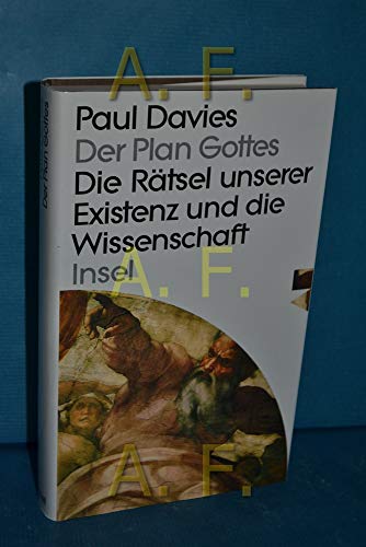Stock image for Der Plan Gottes. Die Rtsel unserer Existenz und die Wissenschaft for sale by medimops