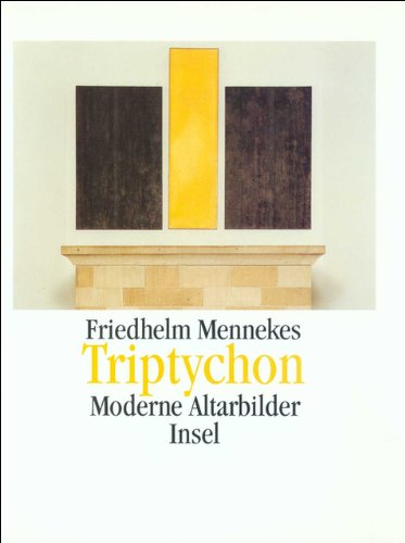 Triptychon : Moderne Altarbilder in St. Peter Köln - Triptych - Modern Altarpieces at St. Peter's, Cologne. - Mennekes, Friedhelm, Wim Cox und David D. Galloway