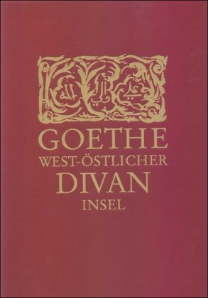 9783458168188: West-Ostlicher Divan: Band 1: Eigenhandige Niederschriften (Handschriften); Band 2: Einfhrung, Transkription und Kommentar.