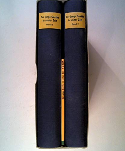 Beispielbild fr Der junge Goethe in seiner Zeit. Texte und Kontexte. In zwei Bnden und einer CD-ROM. zum Verkauf von Antiquariat  Udo Schwrer