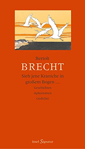 Imagen de archivo de Sieh jene Kraniche in groem Bogen . Geschichten - Aphorismen - Gedichte. a la venta por Antiquariat Matthias Wagner