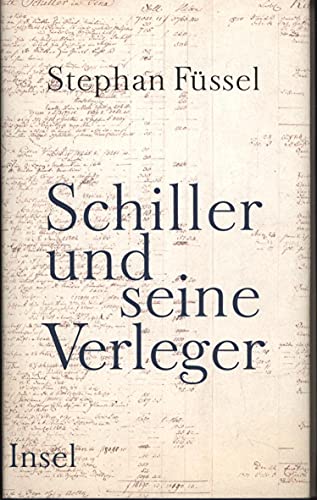 Imagen de archivo de Schiller und seine Verleger a la venta por medimops