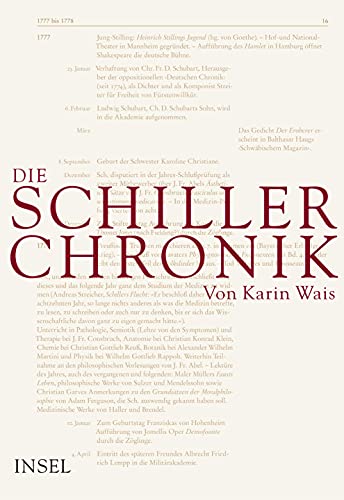 Stock image for Die Schiller-Chronik for sale by medimops