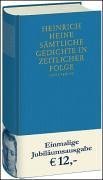 Beispielbild fr Smtliche Gedichte in zeitlicher Folge. Hrsg. von Klaus Briegleb zum Verkauf von Mephisto-Antiquariat